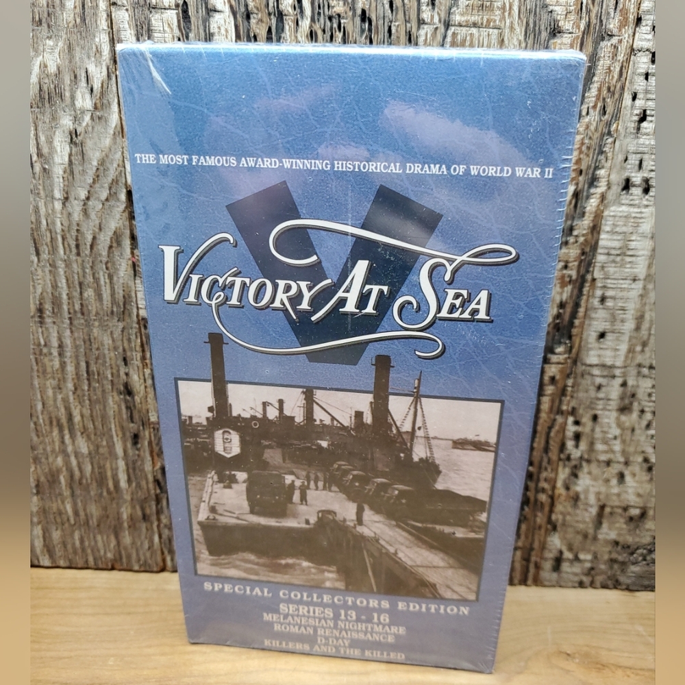 Victory At Sea Series 13-16 Volume 4 VHS Vintage Brand New Factory Sealed
